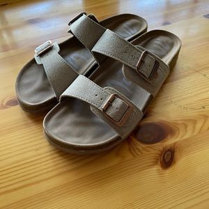 Target Birkenstock Tan Beach Sandals 